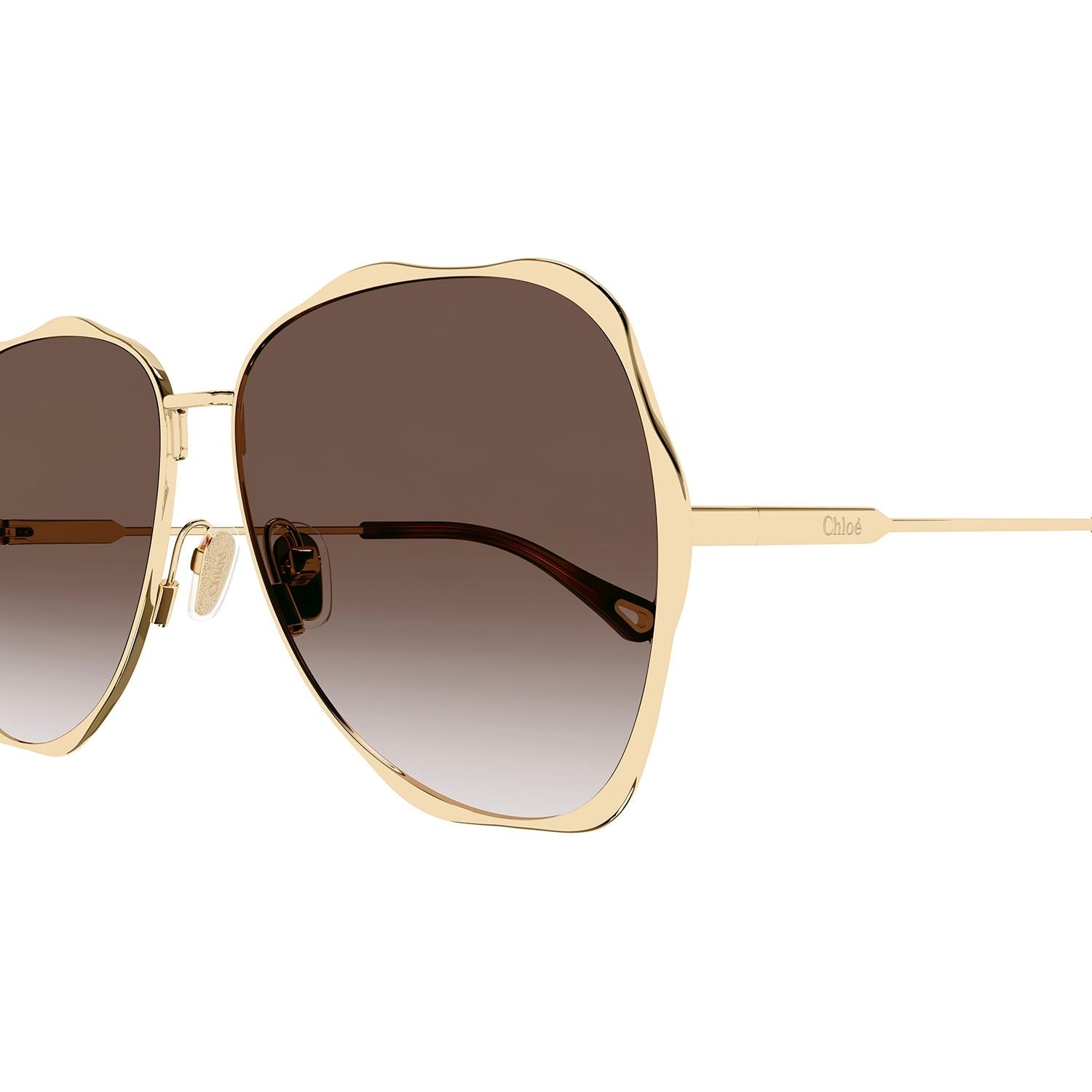CH0183S Gold metal Sunglasses - Shiny Classic Gold