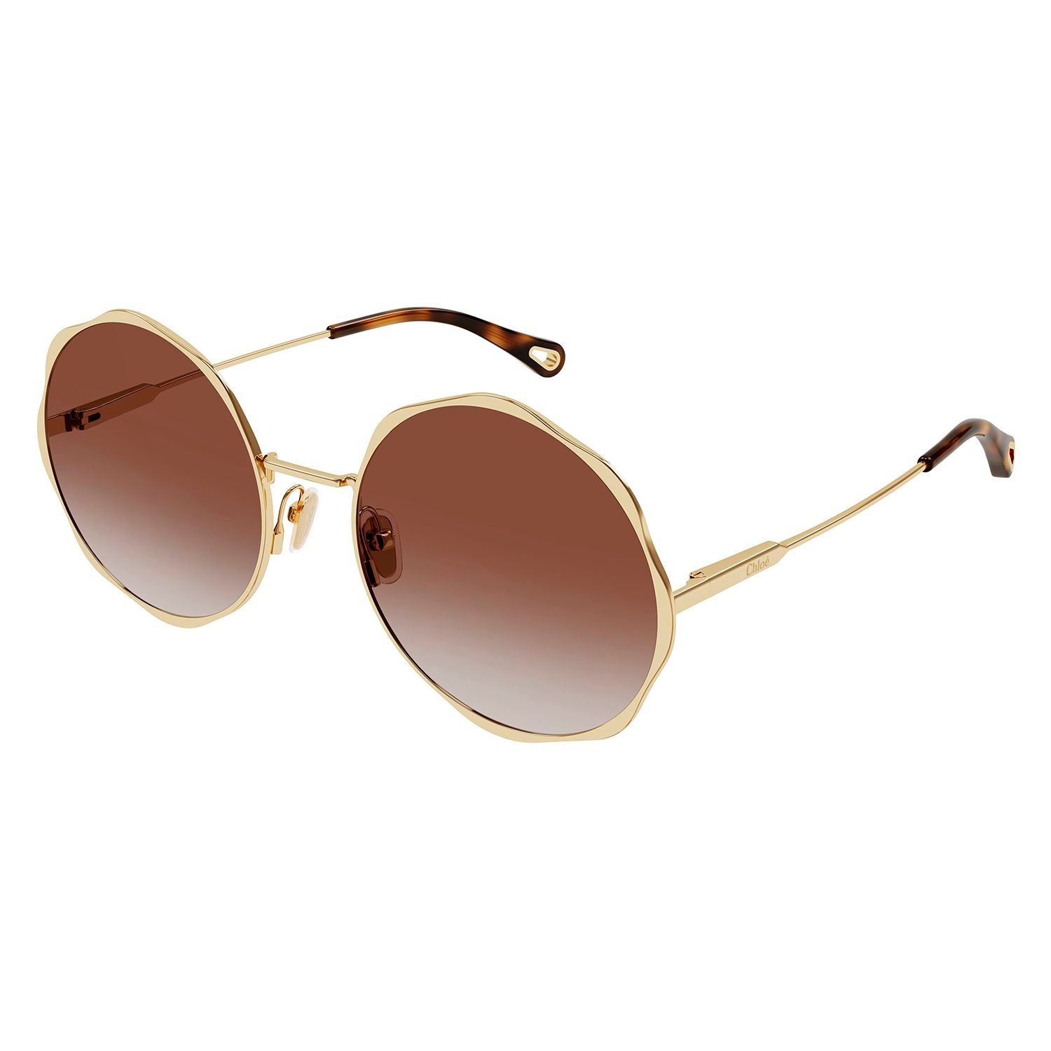CH0184S Gold metal Sunglasses - Shiny Classic Gold