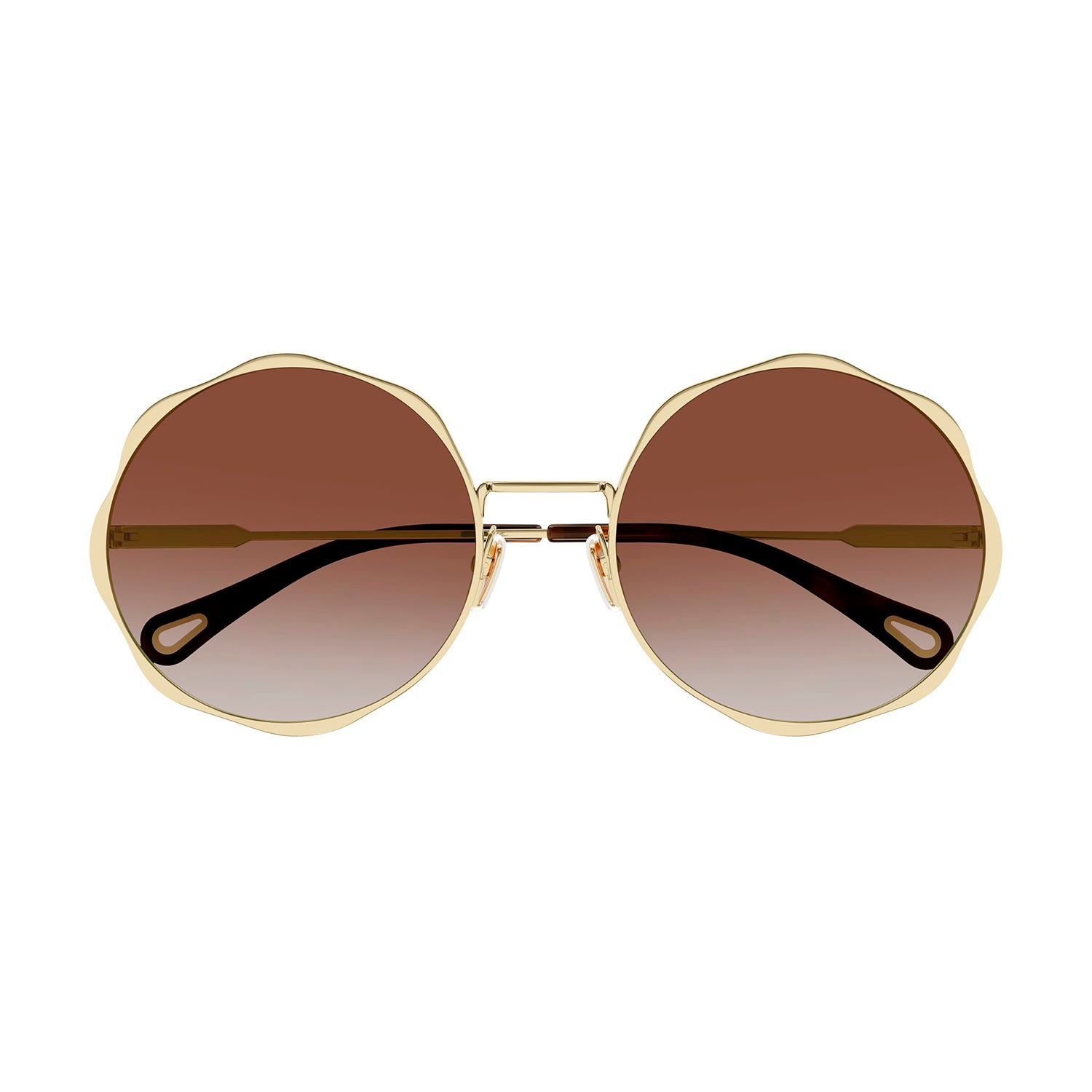 CH0184S Gold metal Sunglasses - Shiny Classic Gold