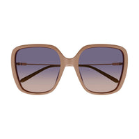 CH0173S Nude recycled acetate Sunglasses - Shiny Solid Nude Pink