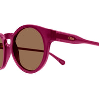 CC0014S Violet recycled acetate Sunglasses - Shiny Opal Violet