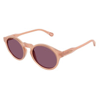 CC0014S Nude recycled acetate Sunglasses - Shiny Milky Nude