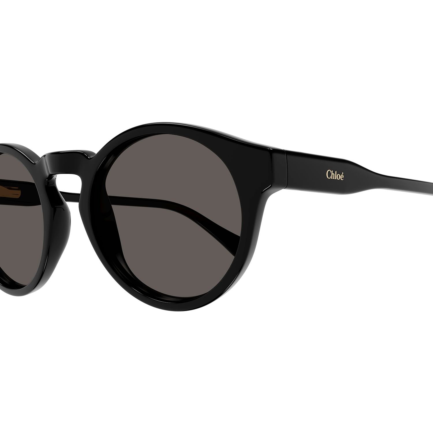 CC0014S Black recycled acetate Sunglasses - Shiny Black