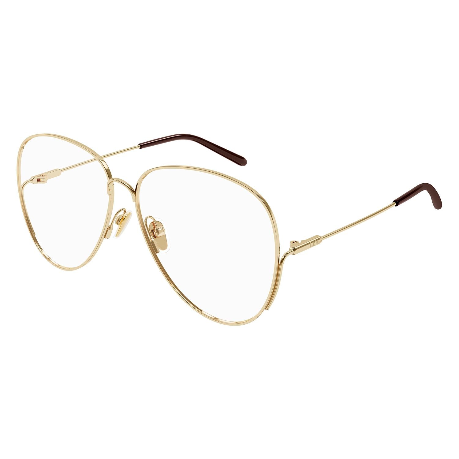 CC0018O Gold metal Optical Frames - Shiny Classic Gold