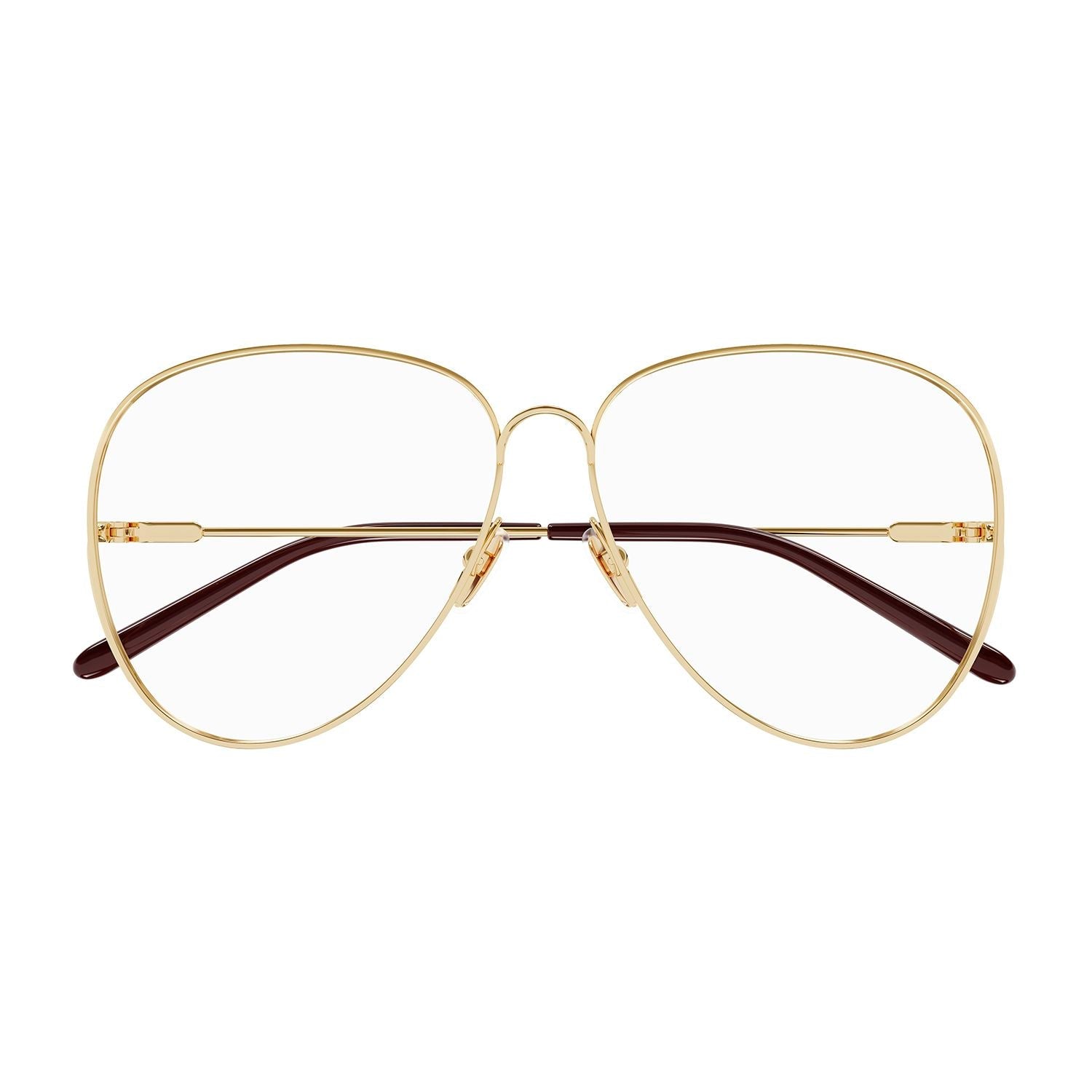 CC0018O Gold metal Optical Frames - Shiny Classic Gold