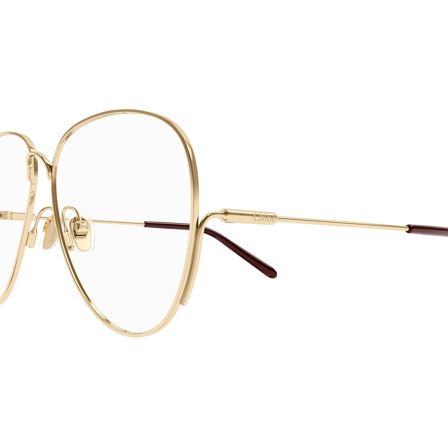 CC0018O Gold metal Optical Frames - Shiny Classic Gold