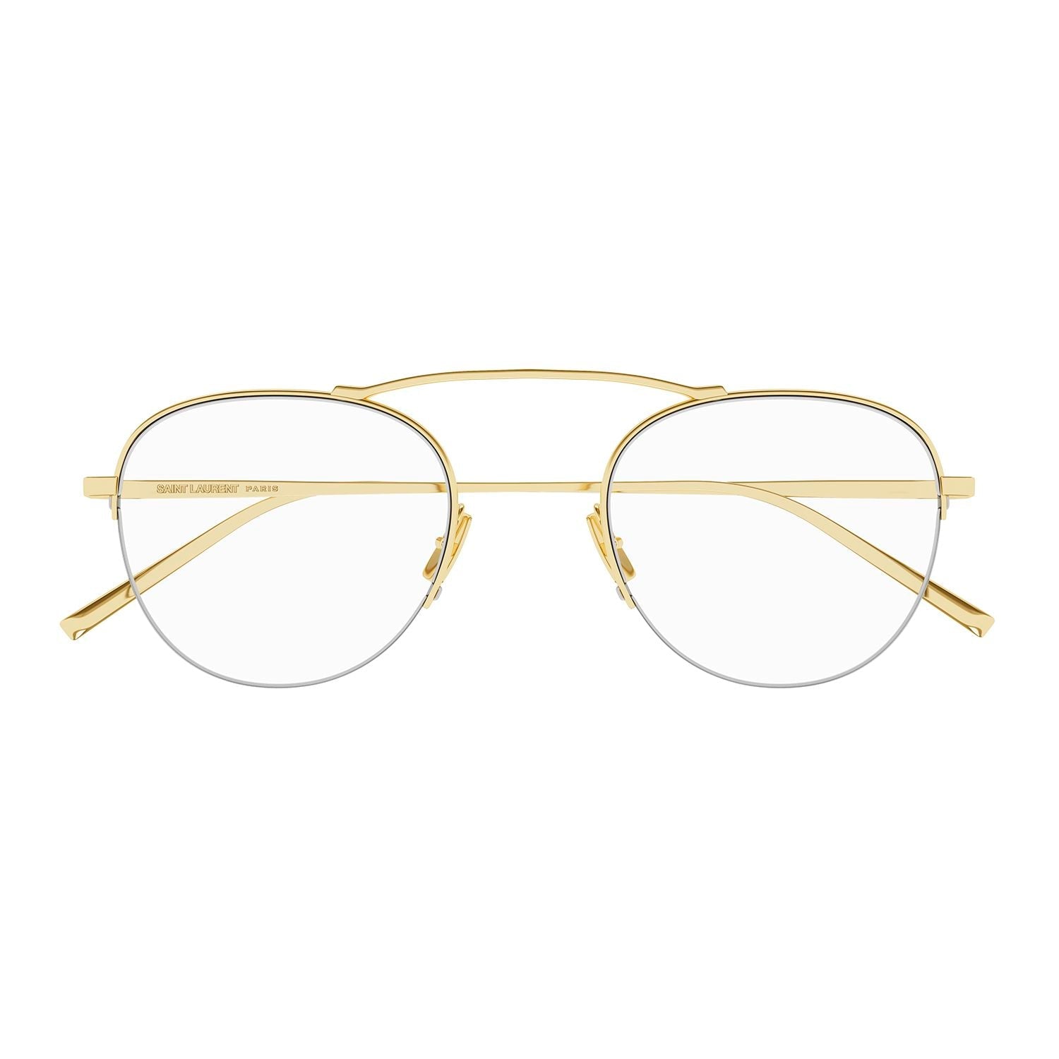 SL 576 Gold metal Optical Frames - Shiny Light Gold