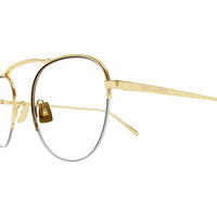 SL 576 Gold metal Optical Frames - Shiny Light Gold