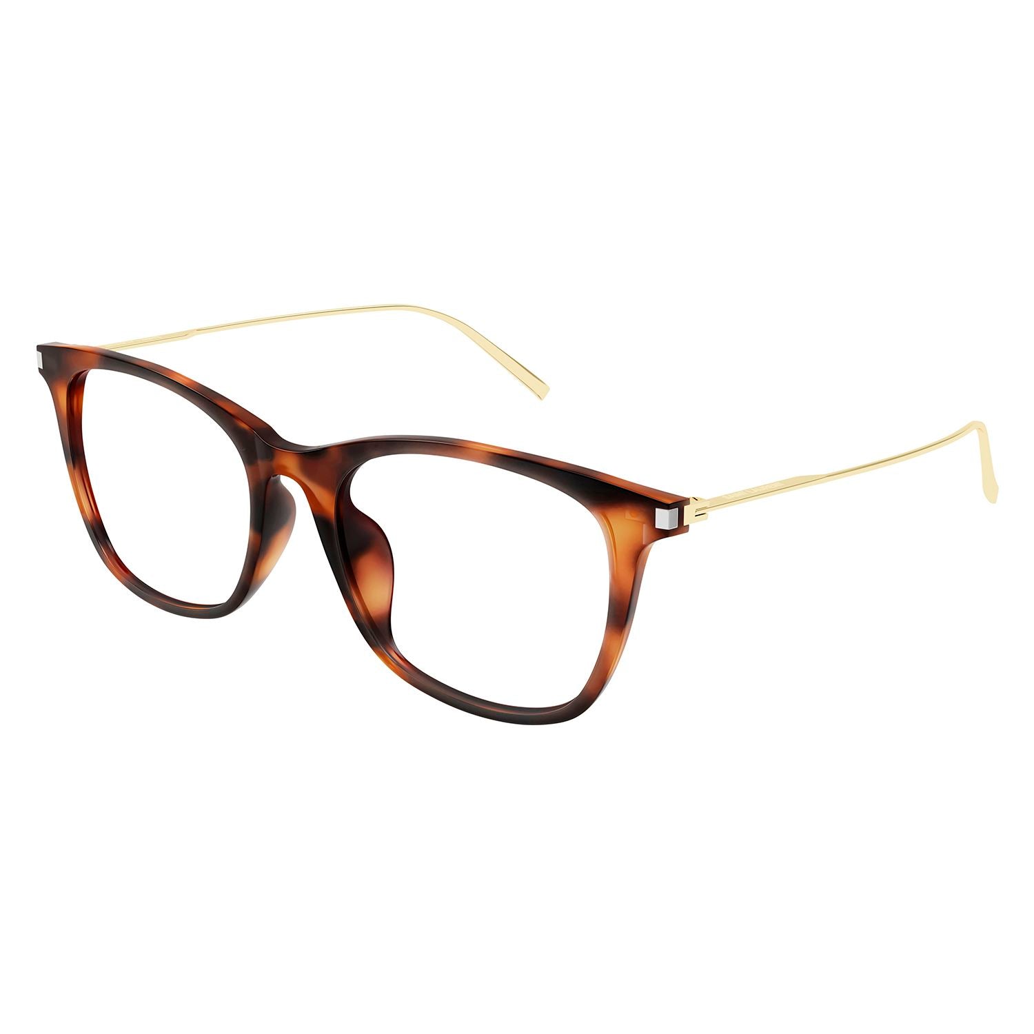 SL 580/F Havana recycled acetate Optical Frames - Shiny Medium Havana