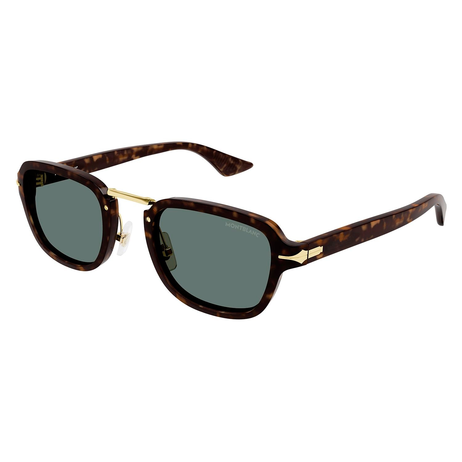 MB0264S Havana recycled acetate Sunglasses - Shiny Dark Havana