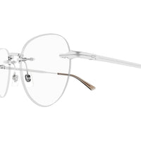 MB0268O Silver metal Optical Frames - Shiny Silver