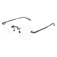 MB0268O Ruthenium metal Optical Frames - Shiny Dark Ruthenium