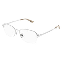 MB0269OA Silver metal Optical Frames - Shiny Silver