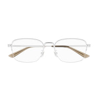 MB0269OA Silver metal Optical Frames - Shiny Silver