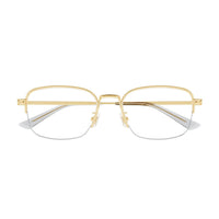 MB0269OA Gold metal Optical Frames - Shiny Light Gold