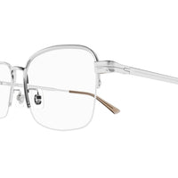 MB0269OA Silver metal Optical Frames - Shiny Silver