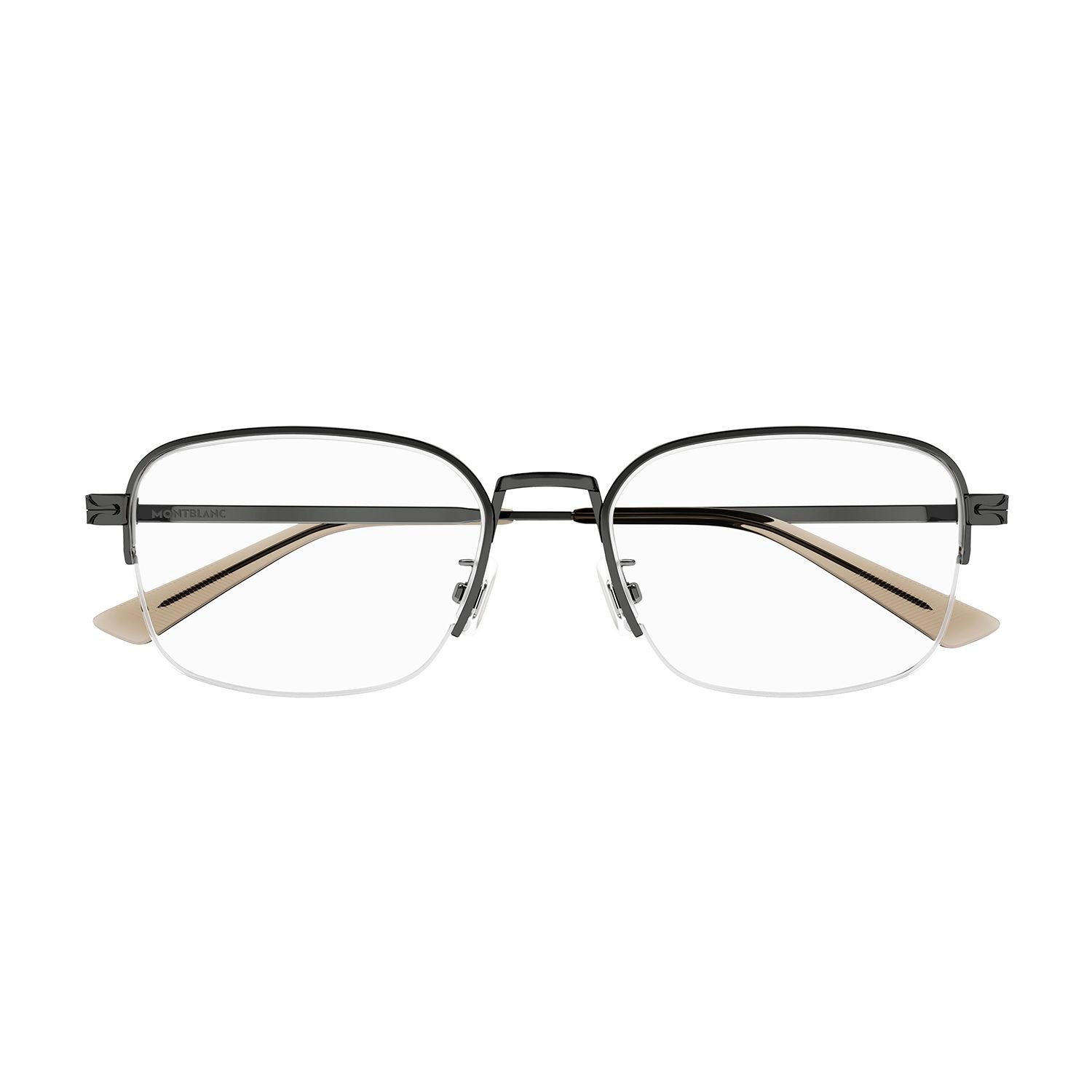 MB0269OA Ruthenium metal Optical Frames - Shiny Dark Ruthenium