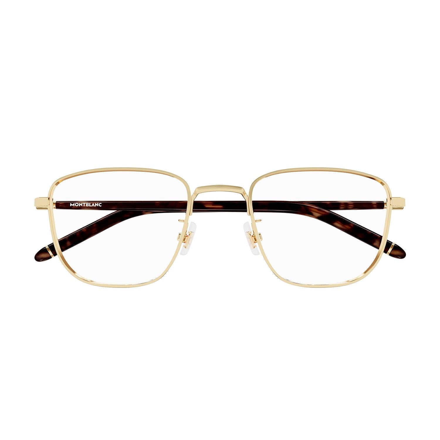 MB0272O Gold metal Optical Frames - Shiny Light Gold