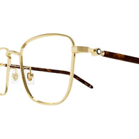 MB0272O Gold metal Optical Frames - Shiny Light Gold