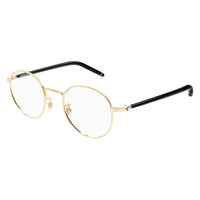 MB0273O Gold metal Optical Frames - Shiny Light Gold