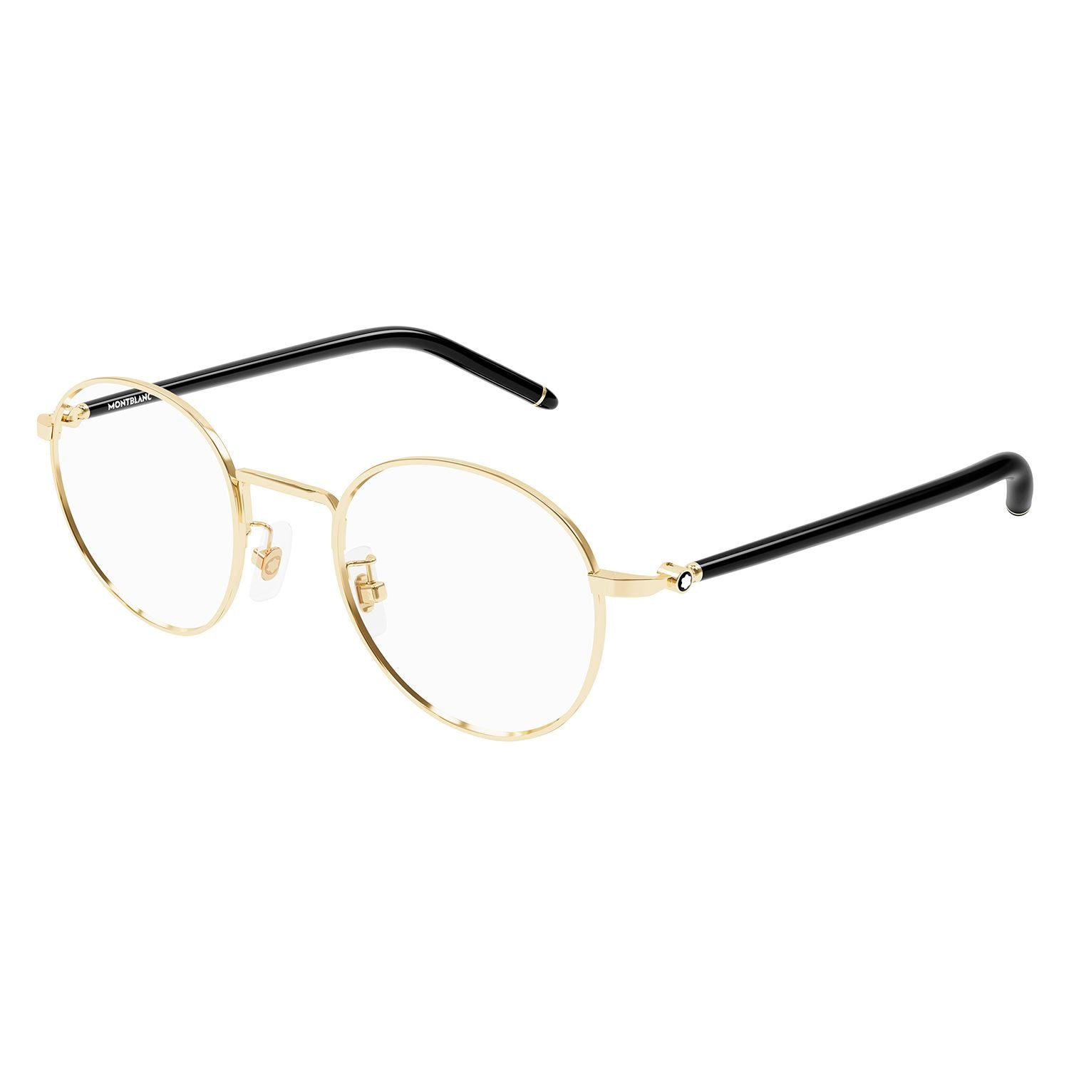 MB0273O Gold metal Optical Frames - Shiny Light Gold