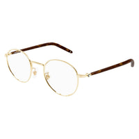 MB0273O Gold metal Optical Frames - Shiny Light Gold
