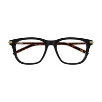 MB0275OA Black recycled acetate Optical Frames - Shiny Solid Black