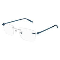 MB0281O Silver metal Optical Frames - Shiny Silver