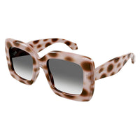 AA0065S Havana recycled acetate Sunglasses - Shiny Grey & Animalier Havana