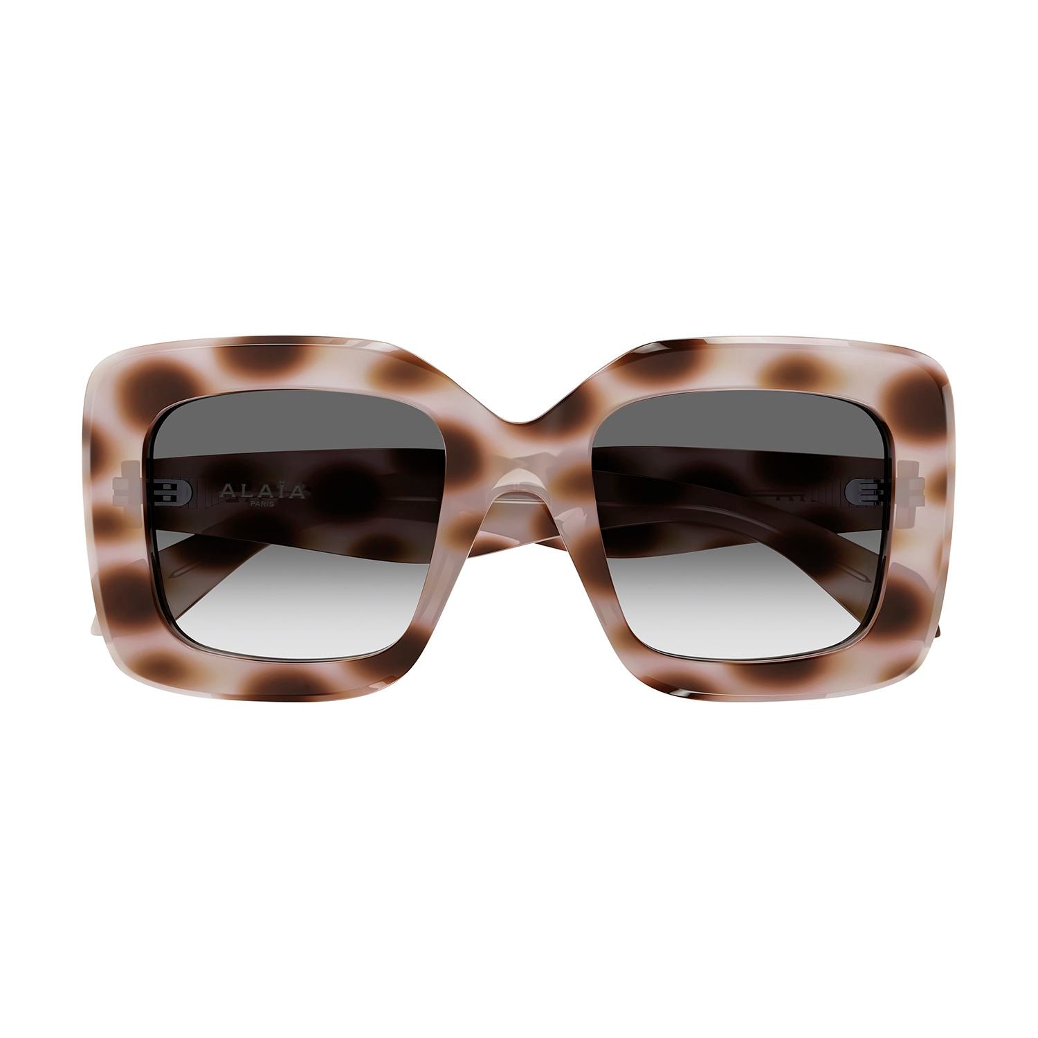 AA0065S Havana recycled acetate Sunglasses - Shiny Grey & Animalier Havana