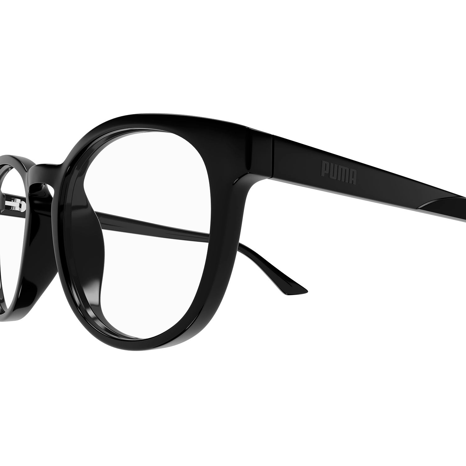 PE0194OA Black injection Optical Frames - Shiny Black