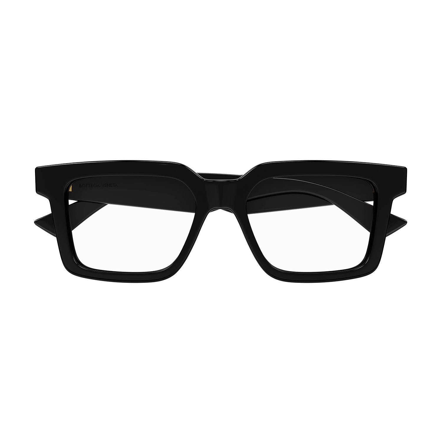 BV1216O Black recycled acetate Optical Frames - Shiny Solid Black