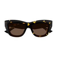 BV1218S Havana recycled acetate Sunglasses - Shiny Spotted Havana