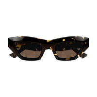 BV1219S Havana recycled acetate Sunglasses - Shiny Spotted Havana