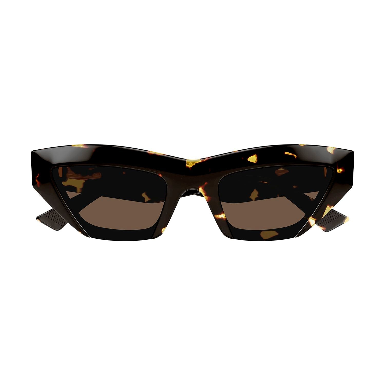 BV1219S Havana recycled acetate Sunglasses - Shiny Spotted Havana