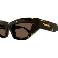 BV1219S Havana recycled acetate Sunglasses - Shiny Spotted Havana