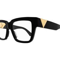 BV1222O Black recycled acetate Optical Frames - Black Colour