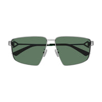 BV1223S Silver metal Sunglasses - Shiny Silver