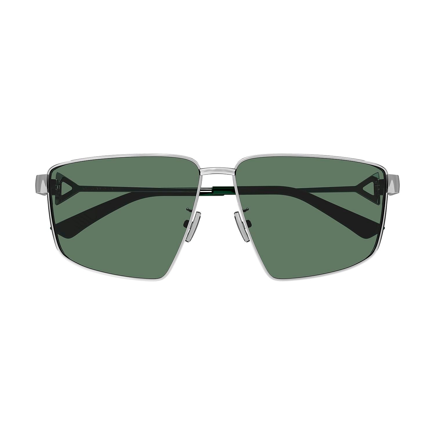 BV1223S Silver metal Sunglasses - Shiny Silver