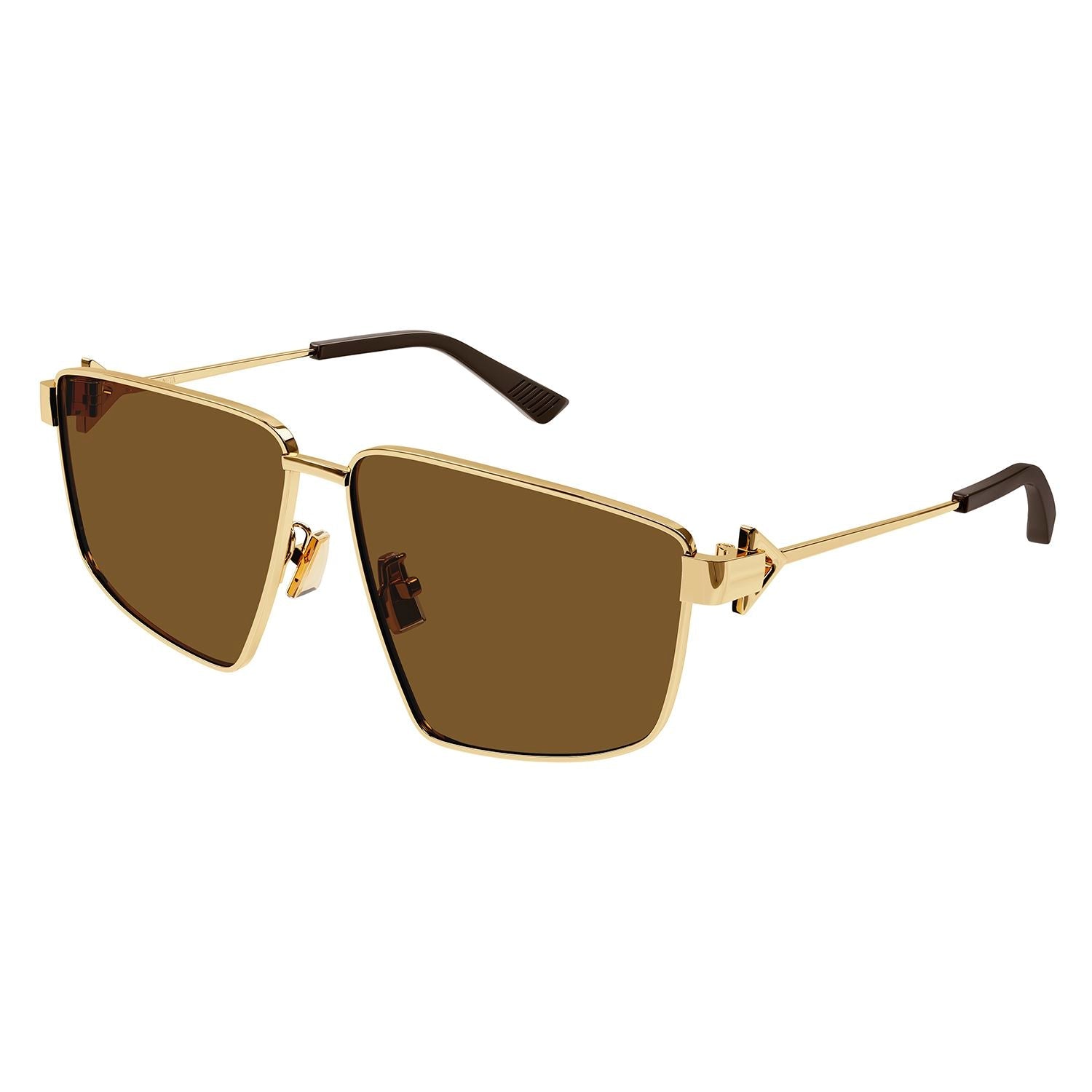 BV1223S Gold metal Sunglasses - Shiny Gold