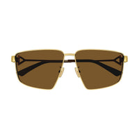 BV1223S Gold metal Sunglasses - Shiny Gold