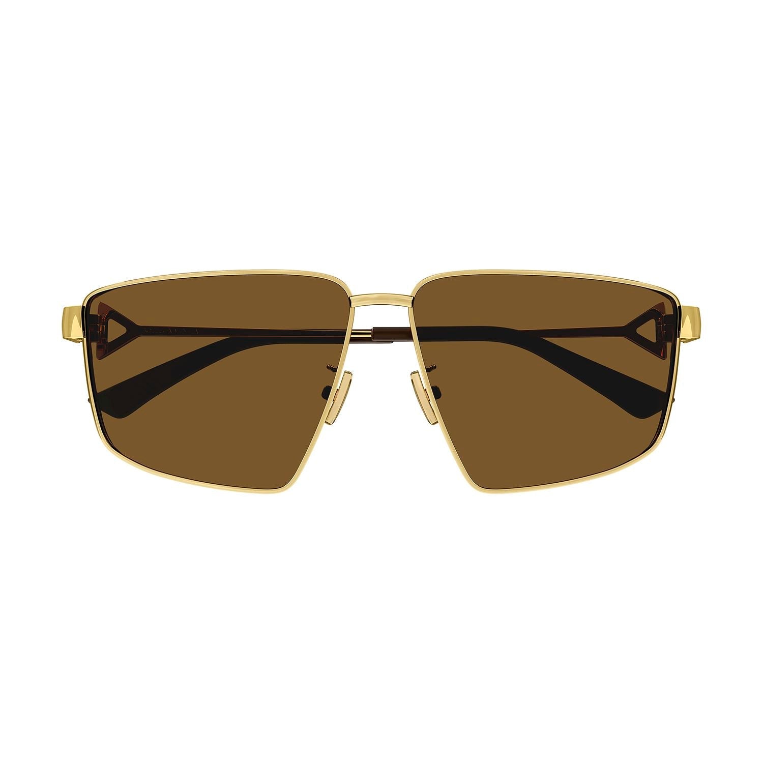 BV1223S Gold metal Sunglasses - Shiny Gold