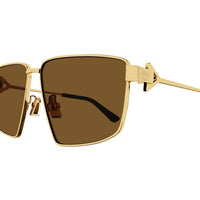 BV1223S Gold metal Sunglasses - Shiny Gold