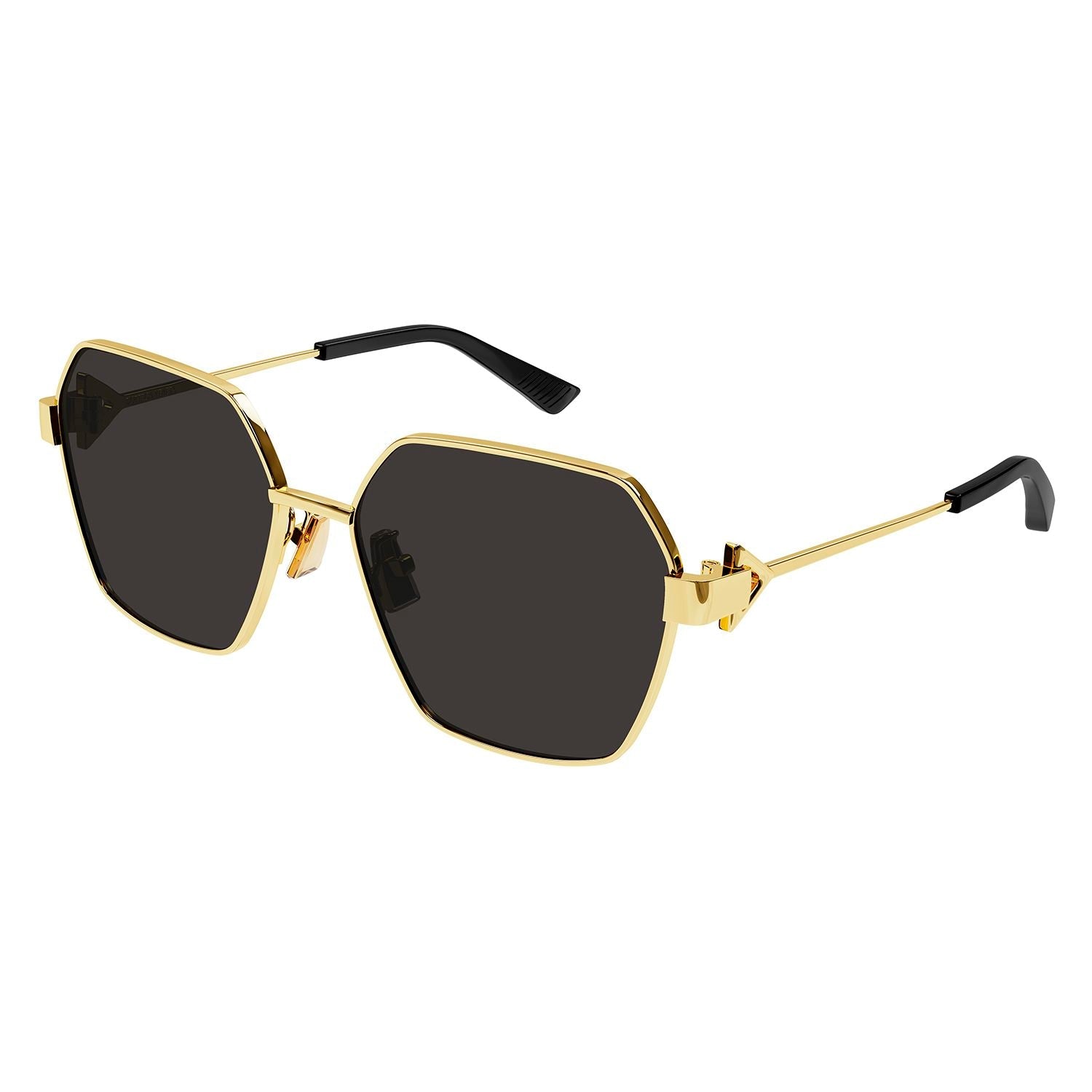 BV1224S Gold metal Sunglasses - Shiny Gold