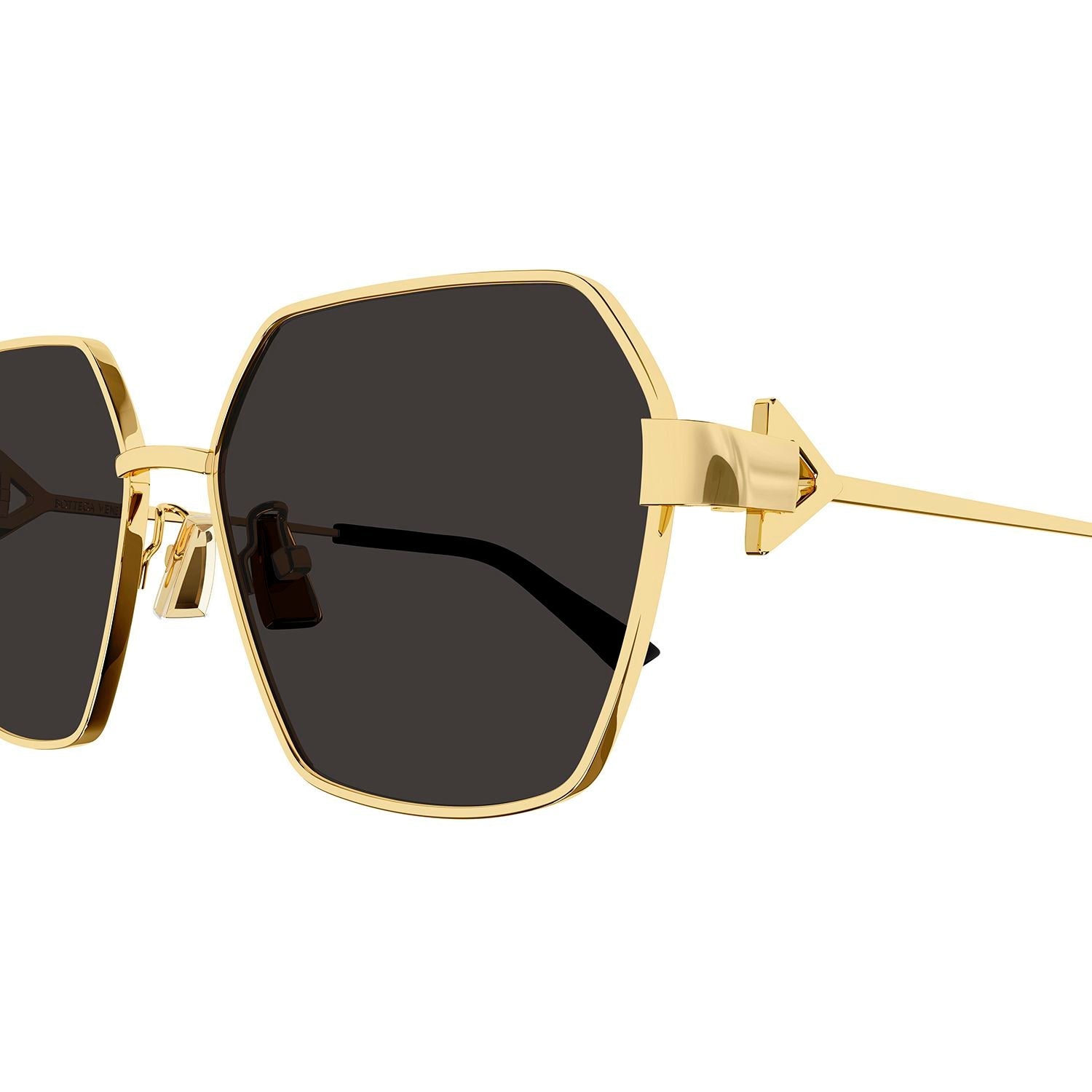 BV1224S Gold metal Sunglasses - Shiny Gold