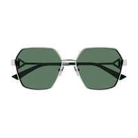 BV1224S Silver metal Sunglasses - Shiny Silver