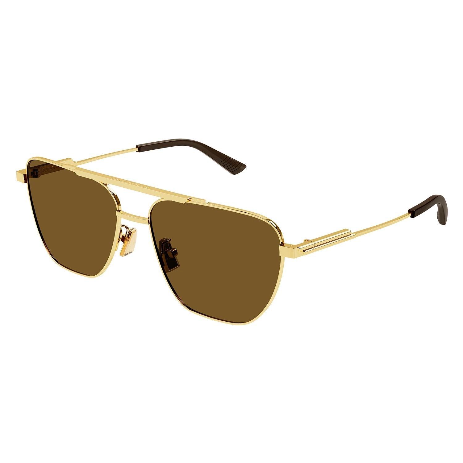BV1236S Gold metal Sunglasses - Shiny Gold