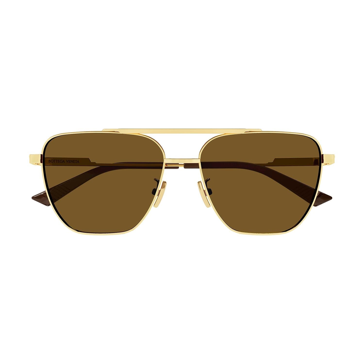 BV1236S Gold metal Sunglasses - Shiny Gold