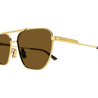 BV1236S Gold metal Sunglasses - Shiny Gold
