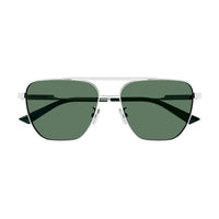 BV1236S Silver metal Sunglasses - Shiny Silver